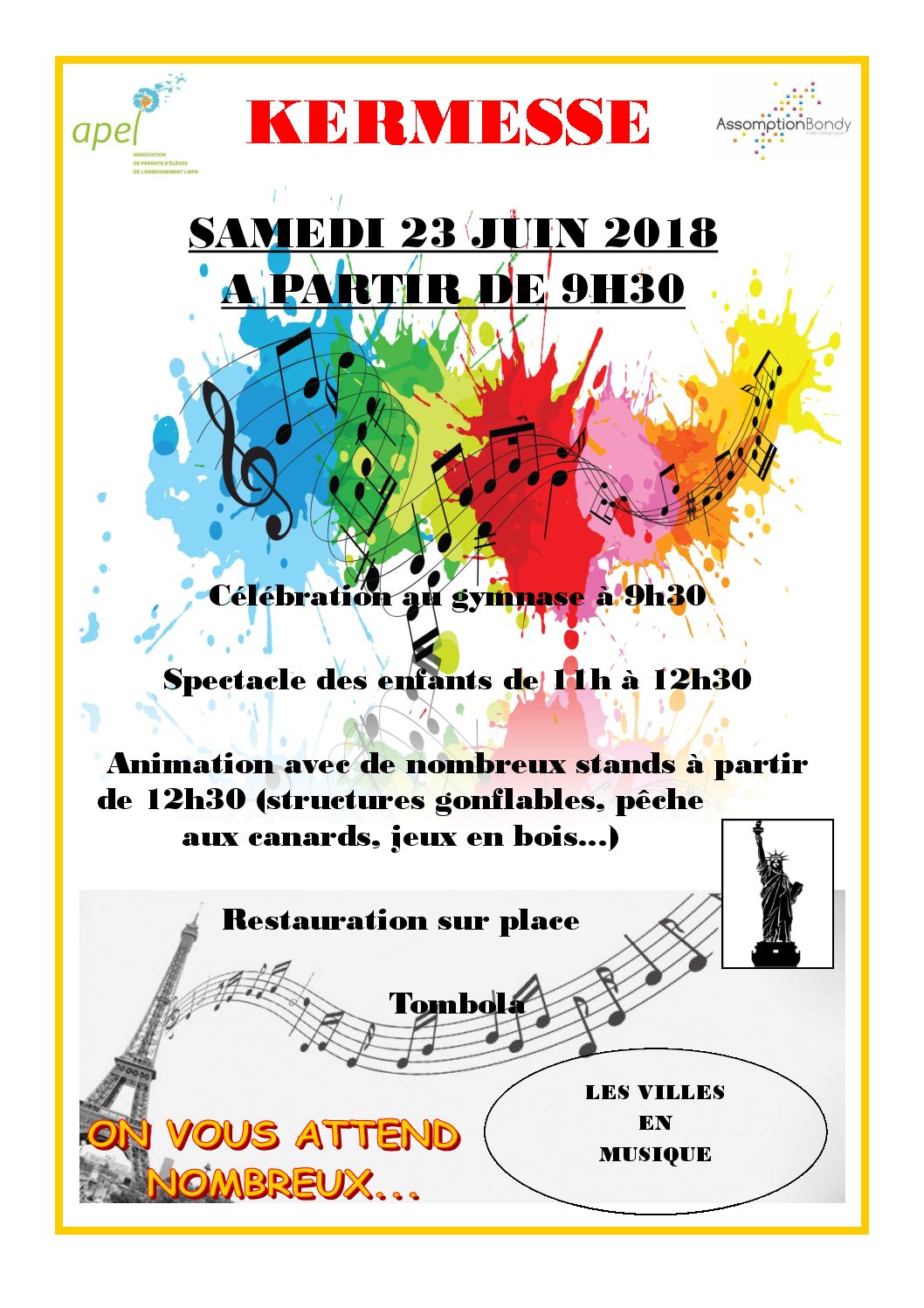 Notre dernier temps fort : La kermesse!!! Notre dernier temps fort : La kermesse!!!